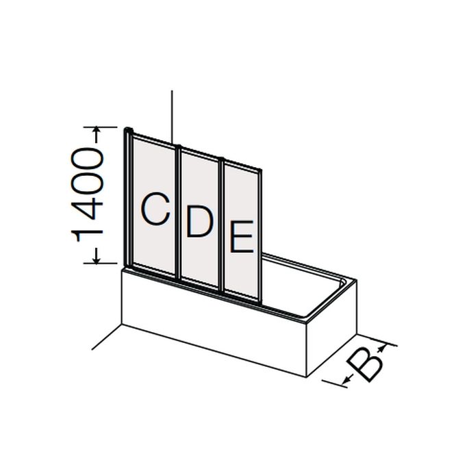 Provex Point - Classic 0110GM07F afwateringsstrip 16mm hoog, transparant