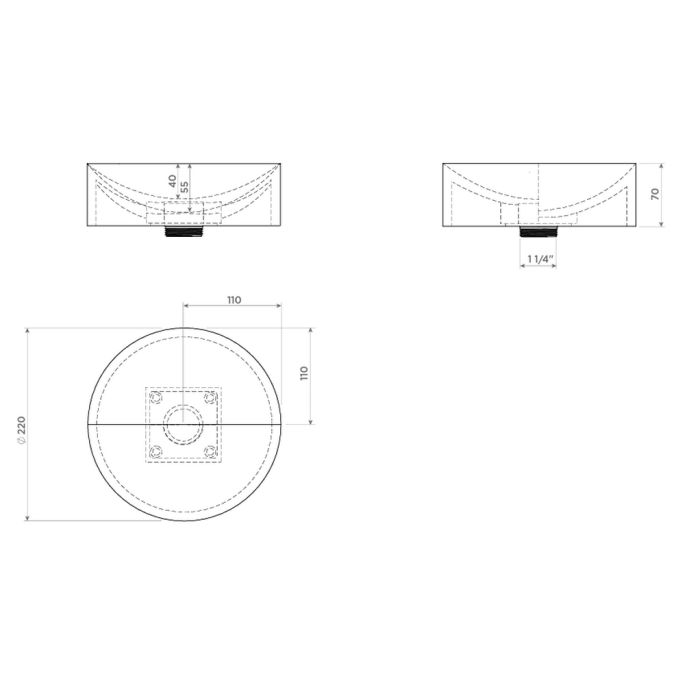 Clou Vale CL0340164 fontein 22cm mat roze keramiek