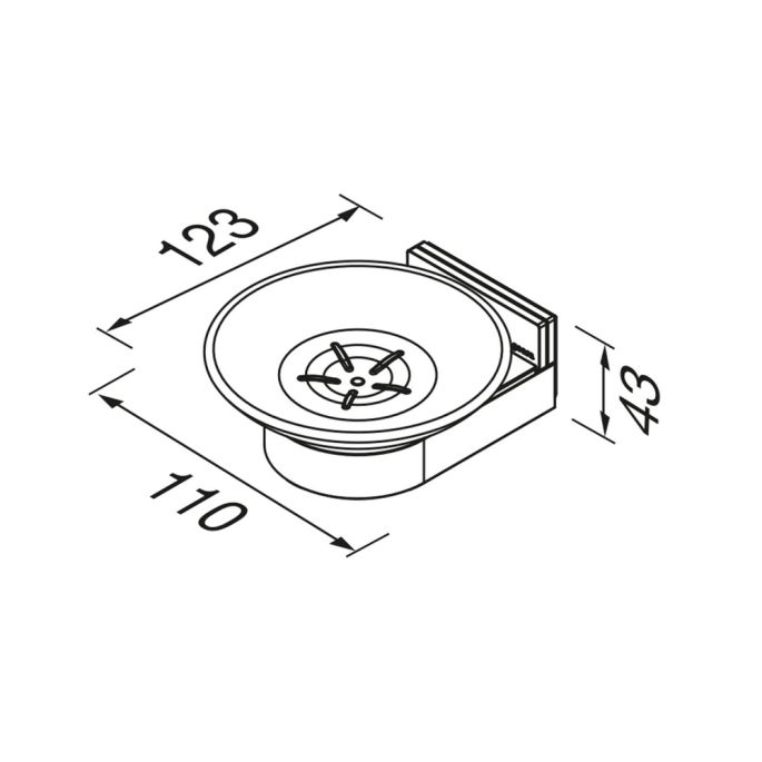 Geesa Craft 911503-02 zeephouder chroom