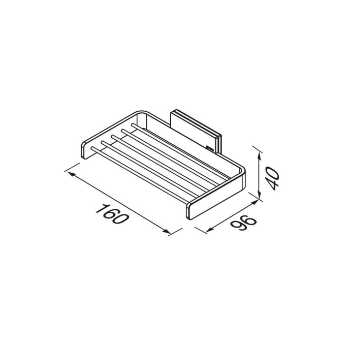 Geesa Craft 911558-02 zeephouder chroom