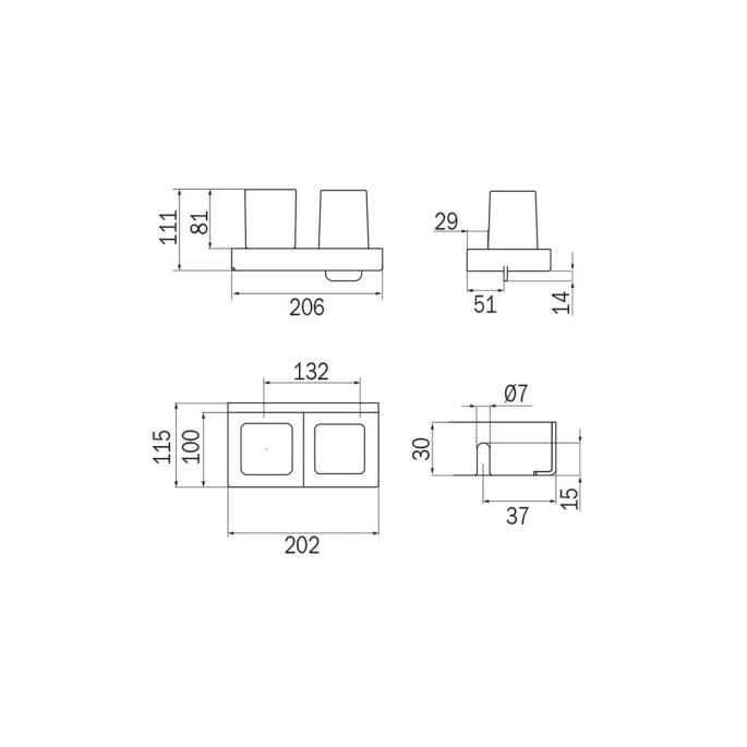 Inda Indissima A88K20CR21 wastafelset zeepdispenser en glashouder chroom/ gesatineerd glas