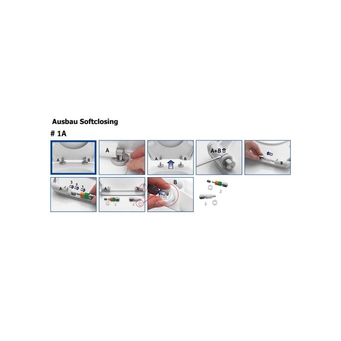 Ideal Standard Connect T299067 softclose demperset t.b.v. toiletzitting (vanaf 12 / 2010)