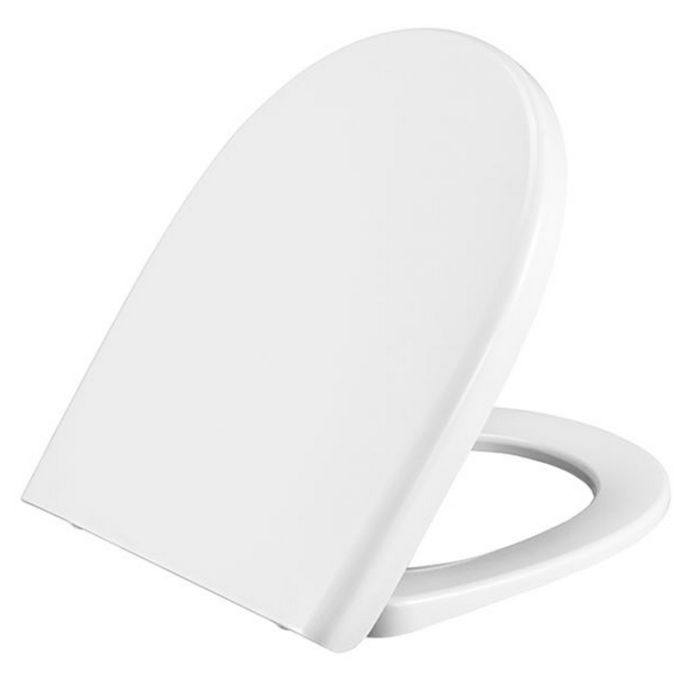 Pressalit 300+ 1130000-DM2999 toiletzitting met deksel wit