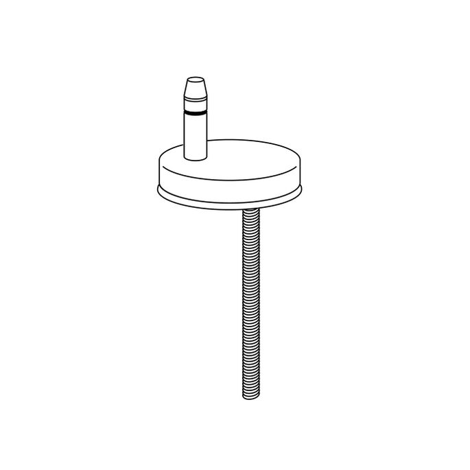Pressalit 3 684000-D77999 toiletzitting met deksel wit