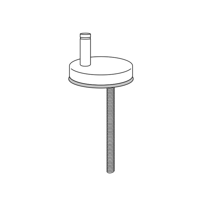 Pressalit 3 708000-D38999 toiletzitting met deksel wit