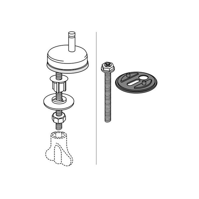 Pressalit Delight 492000-D09999 toiletzitting met deksel wit