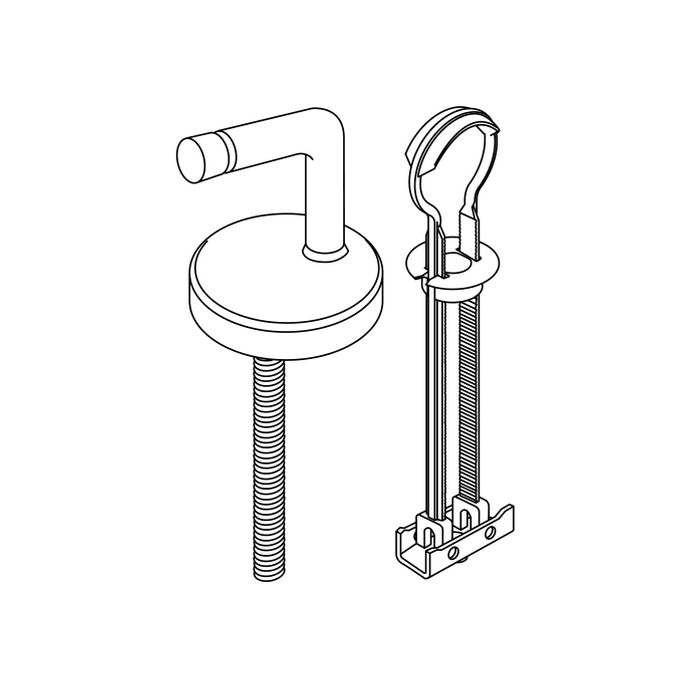 Pressalit Objecta 53011-UN4999 toiletzitting zonder deksel wit polygiene