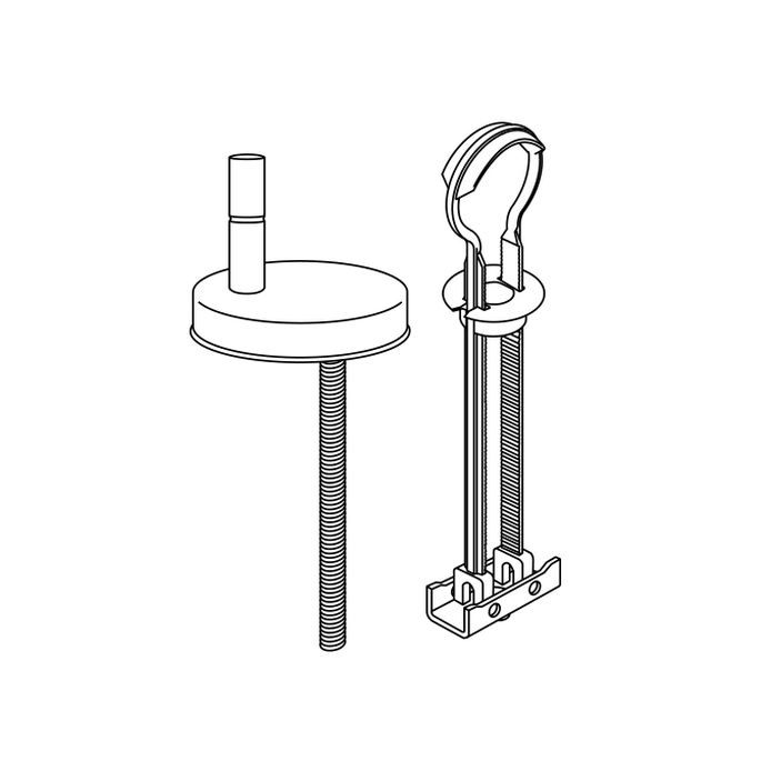 Pressalit Scandinavia PLUS 758035-D05999 toiletzitting met deksel rood