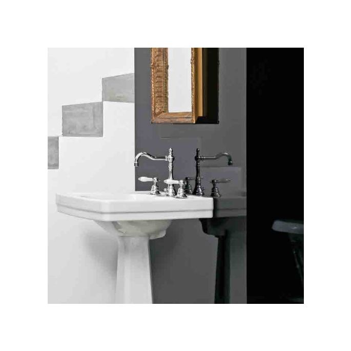 Fima Carlo Frattini Herend F5401CR 3-gats wastafelkraan 2-greeps chroom