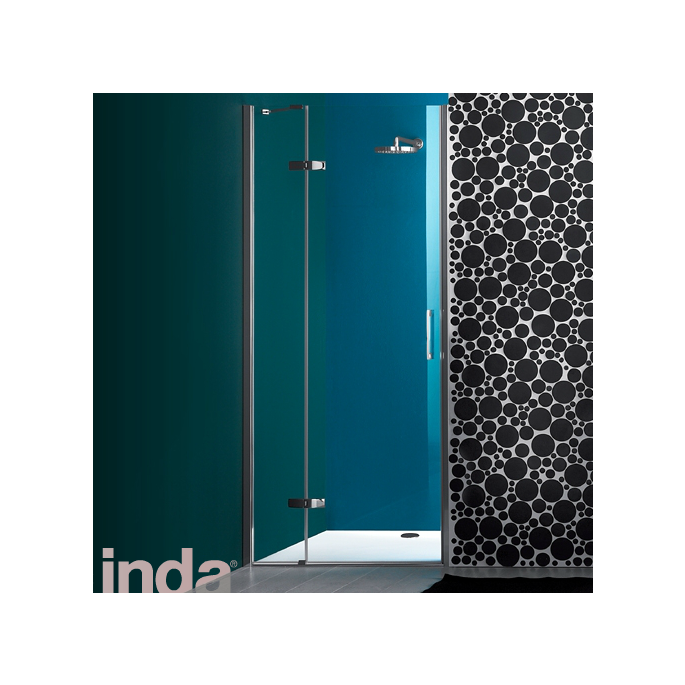 Inda Praia 1000 RBGV133096 magneetprofiel zijdelings voor draaideur met vast element voor nis, 195cm
