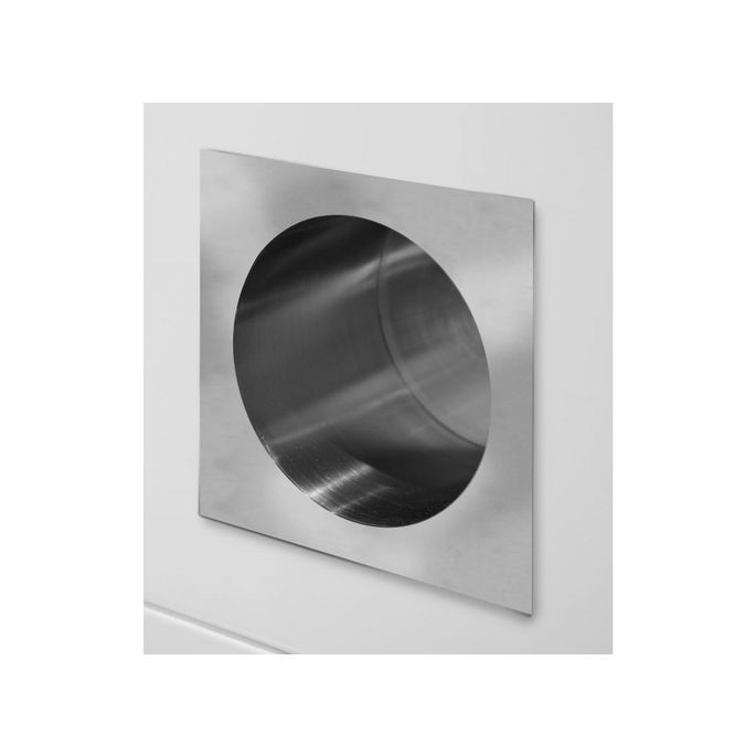 Looox Closed CL2 reserverolhouder voor 1 rol inbouw RVS