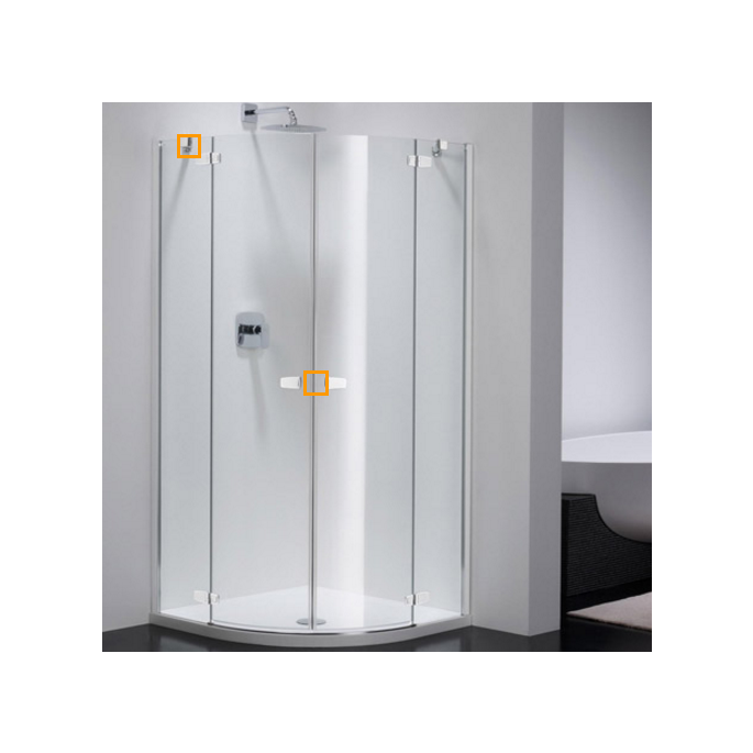 Provex 1236SA00F afwateringsstrip 92cm, 15mm hoog, transparant, voor glasdikte 6mm