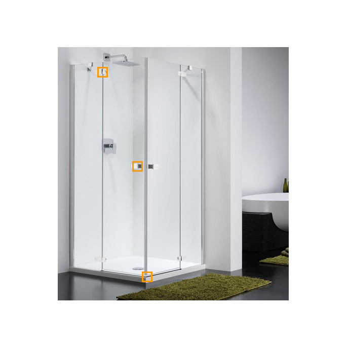 Provex 1245SA00F afwateringsstrip 120cm, 18mm hoog, transparant, voor glasdikte 6mm