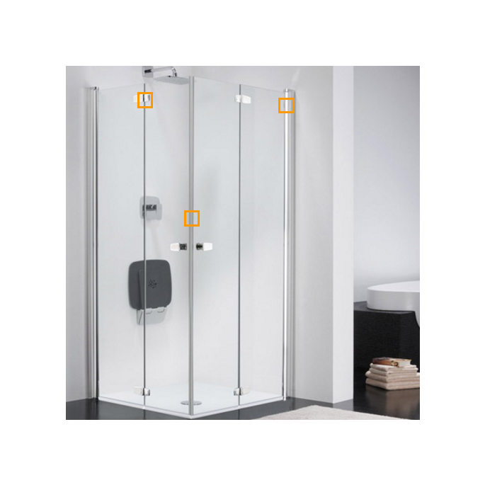 Provex 1235SA00F afwateringsstrip 92cm, 11mm hoog, transparant, voor glasdikte 6mm