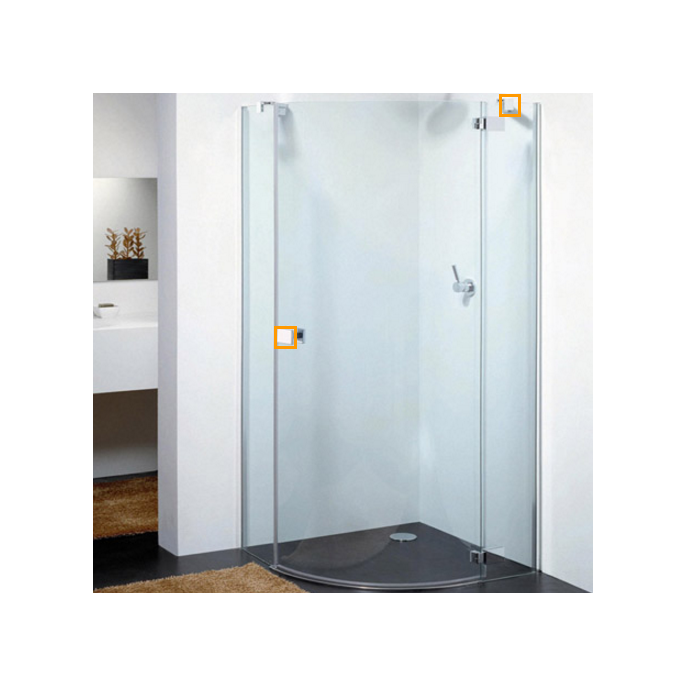 Provex 1236SA00F afwateringsstrip 92cm, 15mm hoog, transparant, voor glasdikte 6mm