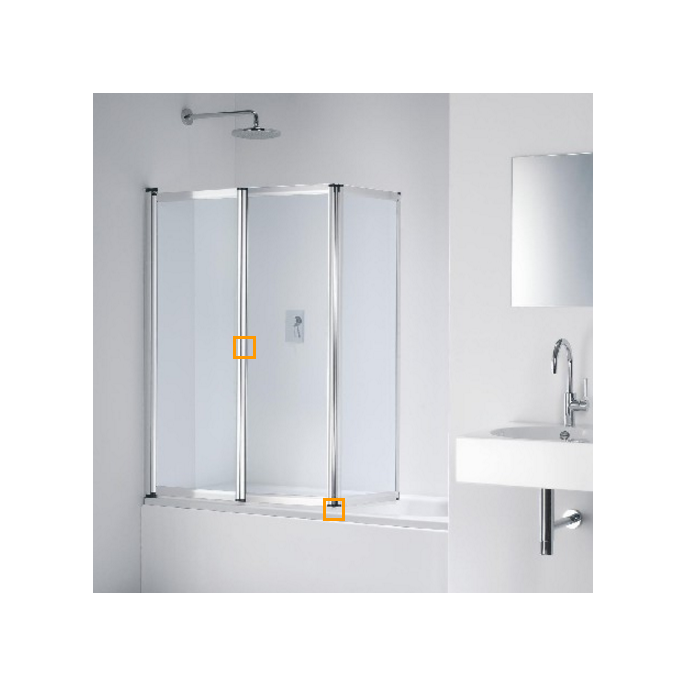 Provex Point - Classic 1207SA00F afwateringsstrip 16mm hoog, transparant