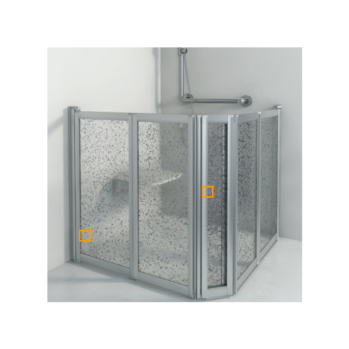 Provex Point - Classic 1207SA00F afwateringsstrip 16mm hoog, transparant