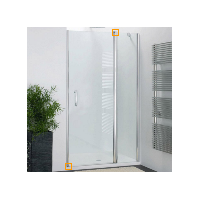 Provex 1200SA00F afwateringsstrip 90cm, 4mm hoog, transparant, voor glasdikte 6mm *niet meer leverbaar*