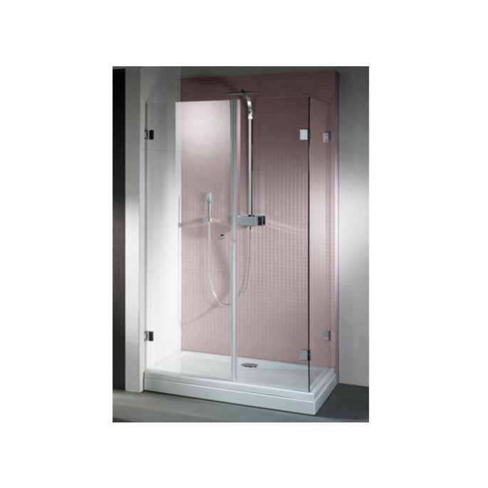 Riho 562010002 afwaterstrip met o-dichting en flapje, 100cm / 8mm