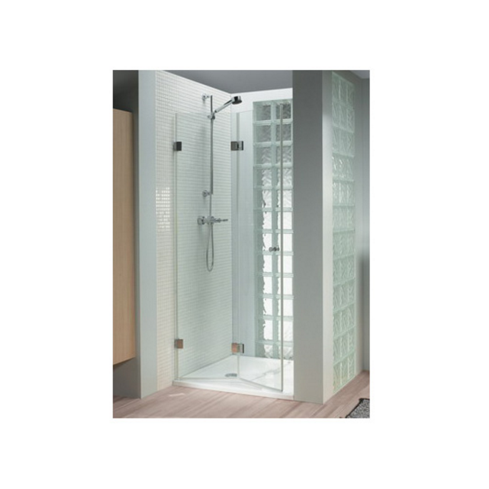 Riho 562010002 afwaterstrip met o-dichting en flapje, 100cm / 8mm