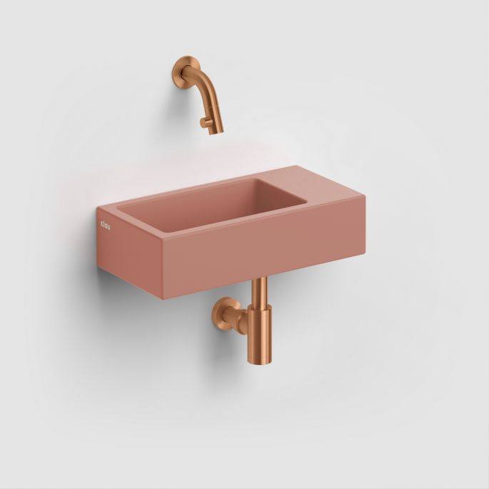 Clou Flush 3 CL0340031 keramiek fontein 36cm mat roze