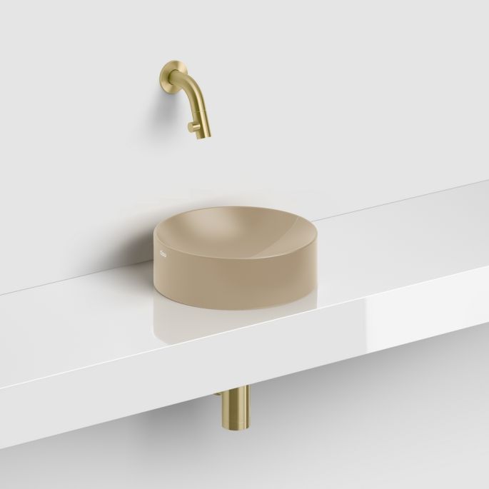 Clou Vale CL0334164 fontein 22cm mat mosterd keramiek