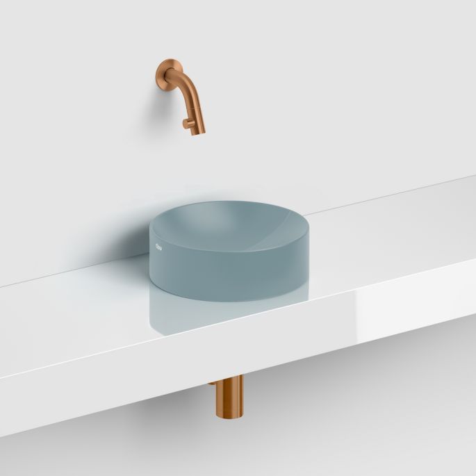 Clou Vale CL0338164 fontein 22cm mat blauw keramiek