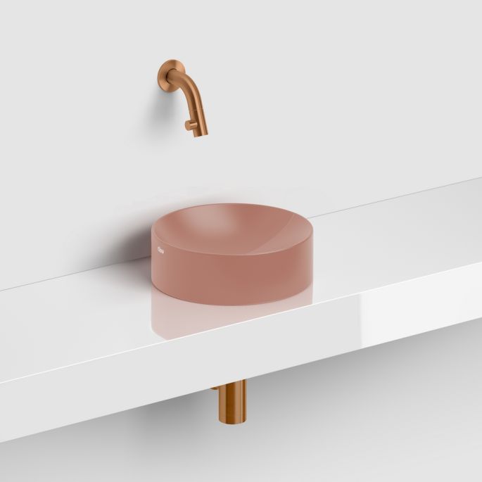 Clou Vale CL0340164 fontein 22cm mat roze keramiek