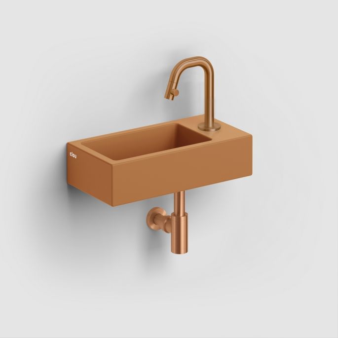 Clou Flush 3 CL0336030 keramiek fontein 36cm mat Italiaans zand