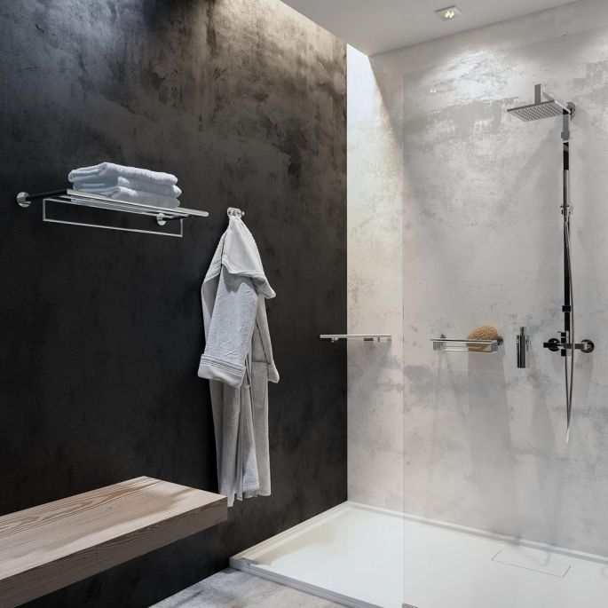 Geesa Hotel 915315-02 handdoekhaak dubbel chroom