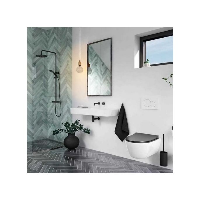 Pressalit Sway D 934000-BL6999 toiletzitting met deksel wit (OUTLET)