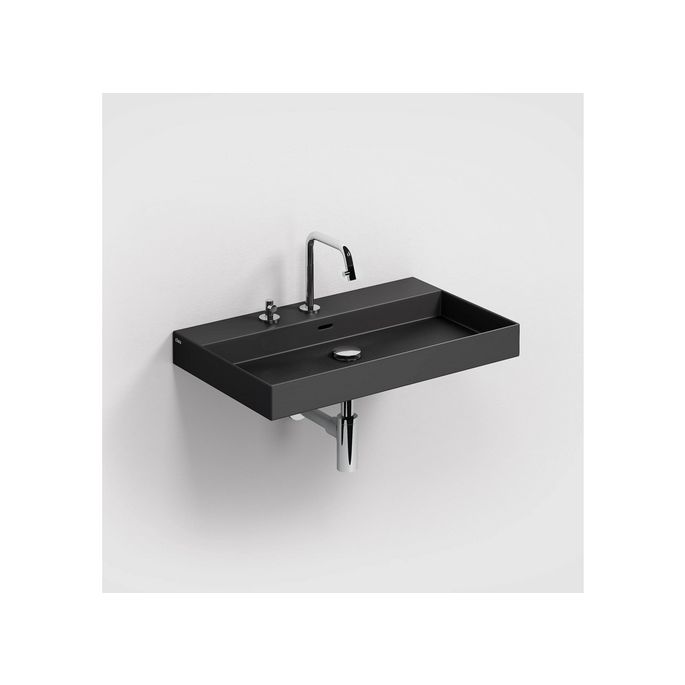 Clou New Wash Me CL0230432 wastafel 70x42cm mat zwart keramiek