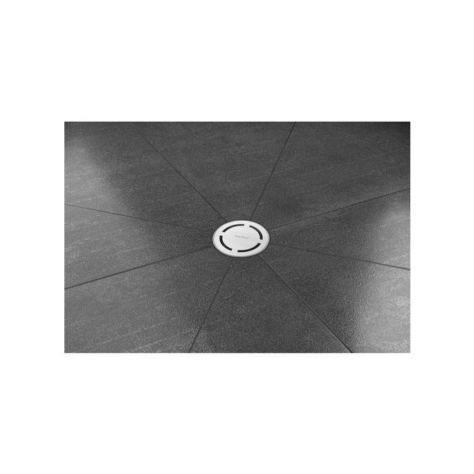 Easy Drain Aqua Round AQUARDX10MSI6 doucheput ø10cm zijuitloop