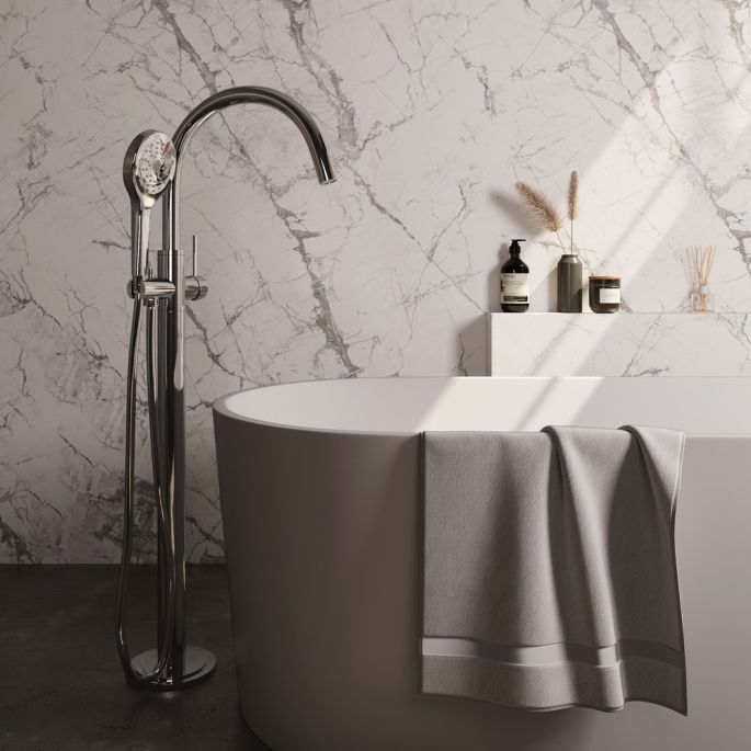 Brauer Edition 5-CE-042-2 vrijstaande badmengkraan SET 02 chroom