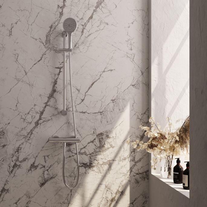 Brauer Edition 5-CE-044-2 opbouw douche thermostaatkraan SET 02 chroom