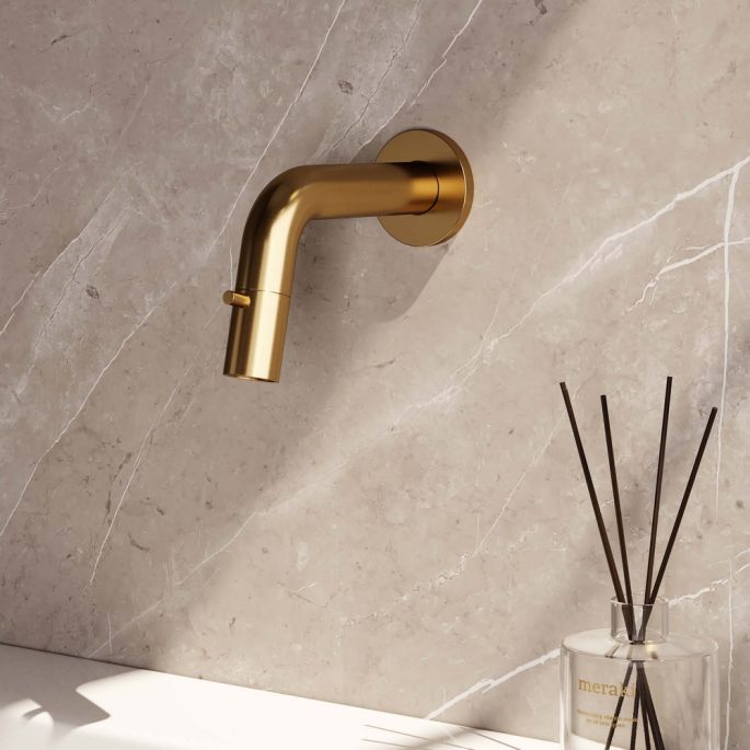 Brauer Edition 5-GG-082 inbouw fonteinkraan goud geborsteld PVD