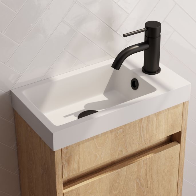 Brauer Edition 5-S-006 opbouw fonteinkraan mat zwart