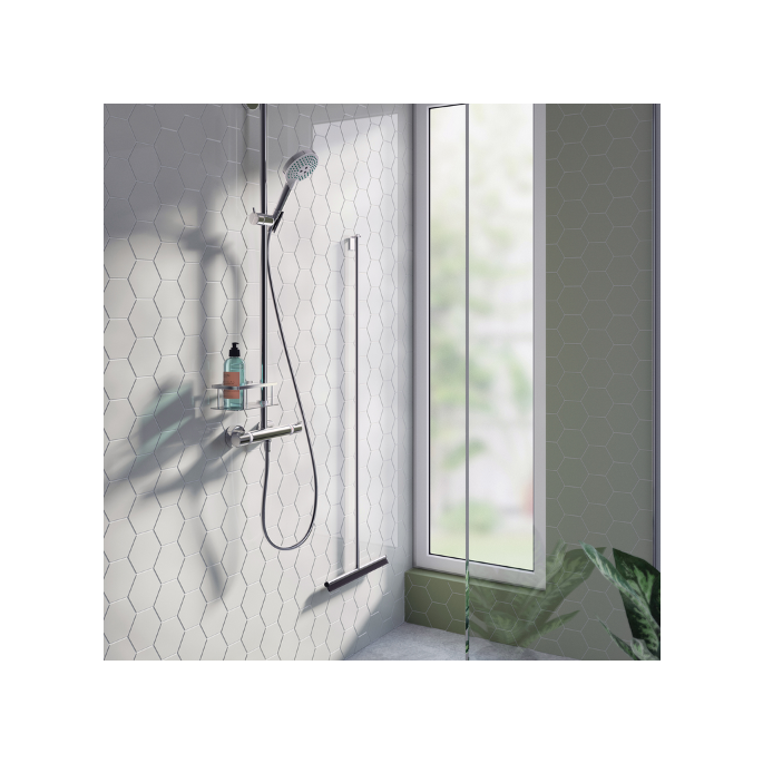 Smedbo Sideline DK2170 vloerwisser met houder chroom