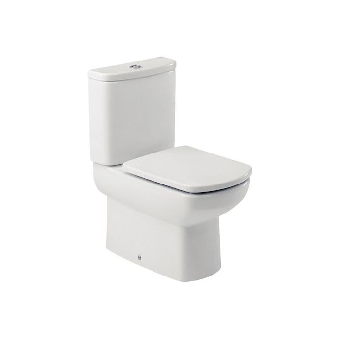 Roca Senso A801512004 toiletzitting met deksel wit