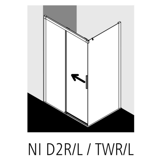 Kermi 2535895 spatwaterdichting 1 x 98,5cm