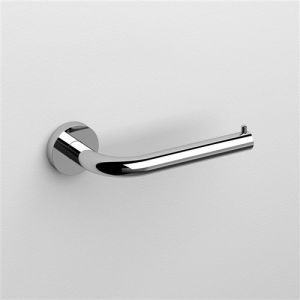 Clou InBe IB0960030 toilet roll holder without flap, chrome