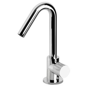 Clou InBe IB0603002 cold-water tap, with pivotable spout, chrome