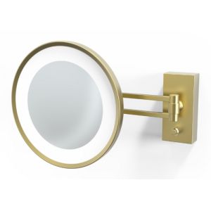 Decor Walther 0122182 BS 36 LED cosmetic mirror 3x gold matt