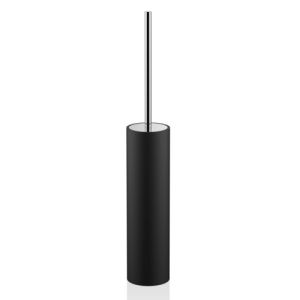 Decor Walther 0970864 Stone SBG toiletborstelgarnituur staand mat zwart/ chroom