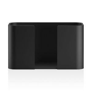 Decor Walther 0974160 Stone SPTB houder voor gastendoekjes of papieren doekjes mat zwart