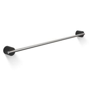 Decor Walther 0975265 Stone HTE60 handdoekhouder 60cm RVS geborsteld/ mat zwart