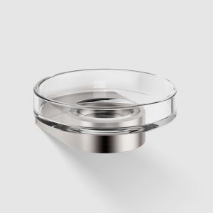 Decor Walther Century 0586670 CENTURY WSS KRISTALL soap dish brushed stainless steel