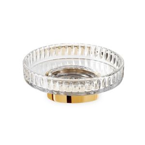 Decor Walther Century 0587620 CENTURY STS soap dish crystal cutting / gold