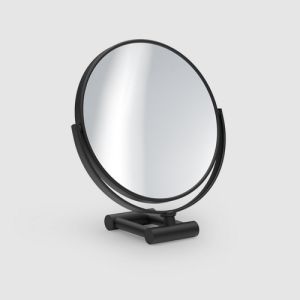 Decor Walther Cosmetic Mirror 0118360 SPT 50 10X travel mirror 1x and 10x matt black