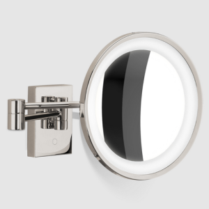 Decor Walther Cosmetic Mirror 0124130 BS 40 LED Wandkosmetikspiegel 7x poliert Nickel